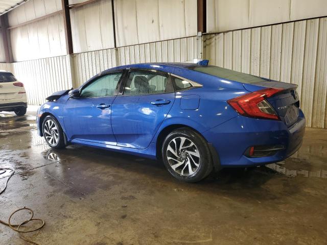 2HGFC2F79HH532003 - 2017 HONDA CIVIC EX BLUE photo 2