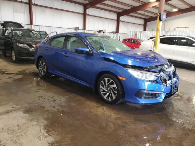 2HGFC2F79HH532003 - 2017 HONDA CIVIC EX BLUE photo 4
