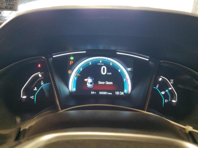 2HGFC2F79HH532003 - 2017 HONDA CIVIC EX BLUE photo 9