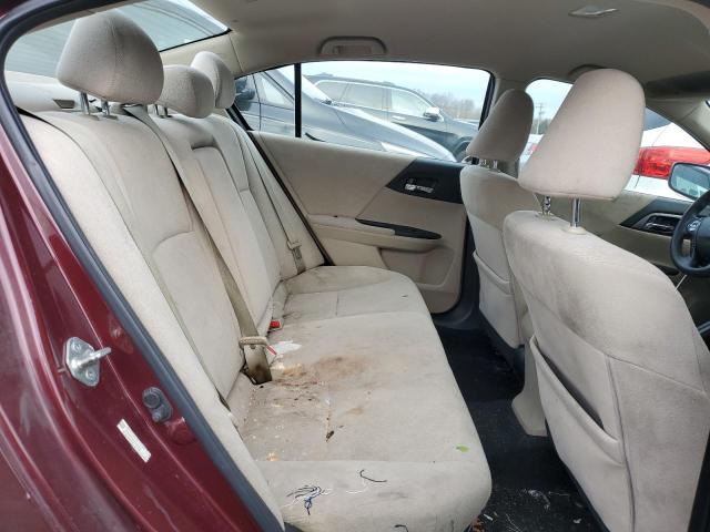 1HGCR2F33DA021619 - 2013 HONDA ACCORD LX BURGUNDY photo 10