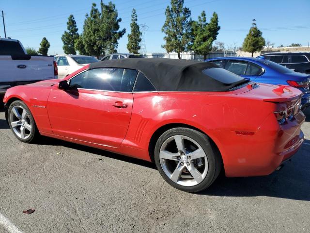 2G1FB3DD1B9213883 - 2011 CHEVROLET CAMARO LT 红色 照片 2