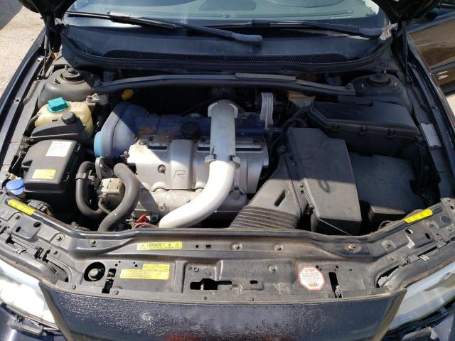 YV1RH527052437624 - 2005 VOLVO S60 R შავი ფოტო 11