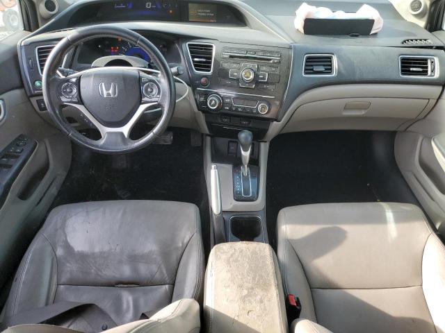 2HGFB2F99DH523011 - 2013 HONDA CIVIC EXL Gris photo 8