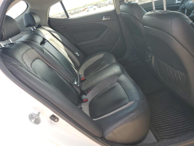 KNAGR4A61B5179683 - 2011 KIA OPTIMA SX WHITE photo 10