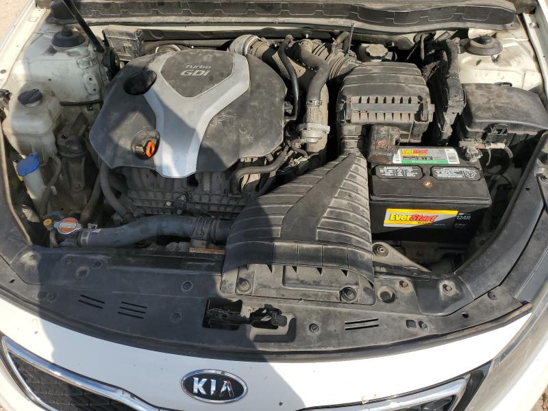 KNAGR4A61B5179683 - 2011 KIA OPTIMA SX WHITE photo 11