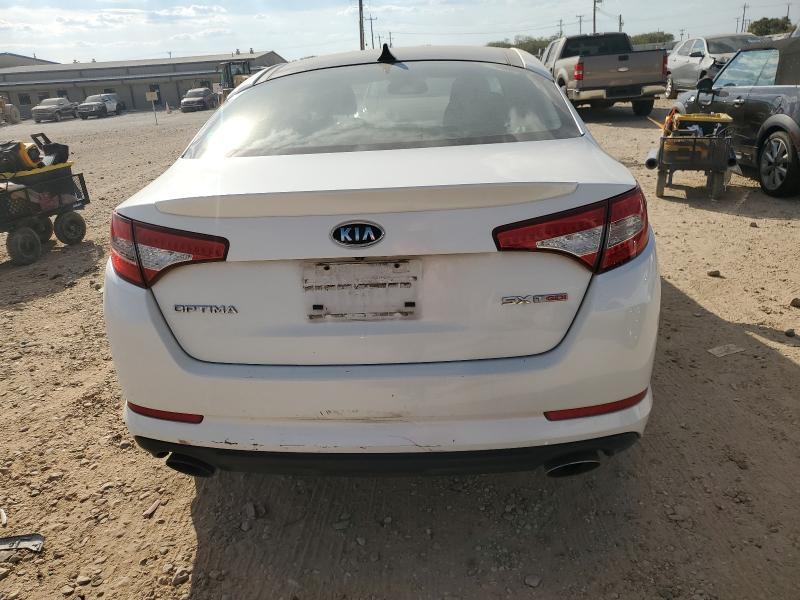 KNAGR4A61B5179683 - 2011 KIA OPTIMA SX WHITE photo 6