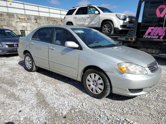 JTDBR32E642042563 - 2004 TOYOTA COROLLA CE 银色 照片 4