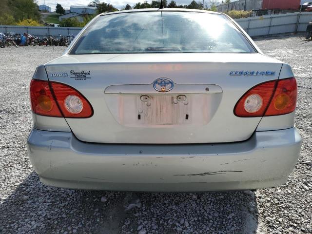 JTDBR32E642042563 - 2004 TOYOTA COROLLA CE 银色 照片 6
