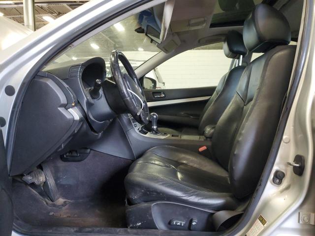 JNKCV61E09M310682 - 2009 INFINITI G37 BASE SILVER photo 7