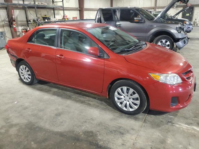 5YFBU4EE6CP059959 - 2012 TOYOTA COROLLA BASE Червоний фото 4