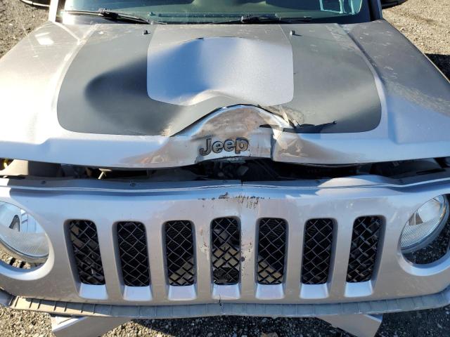 1C4NJRBB8GD658397 - 2016 JEEP PATRIOT SPORT SILVER photo 12