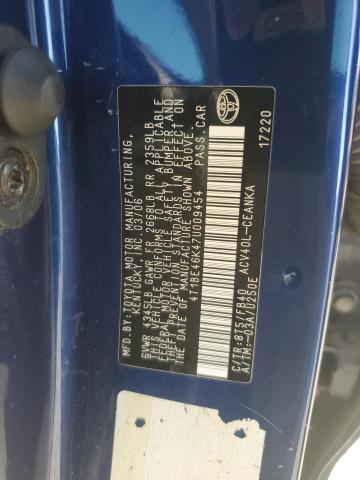 4T1BE46K47U009454 - 2007 TOYOTA CAMRY CE BLUE photo 13