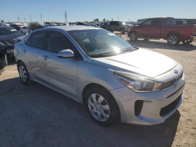 3KPA24AD6LE335461 - 2020 KIA RIO LX SILVER photo 4