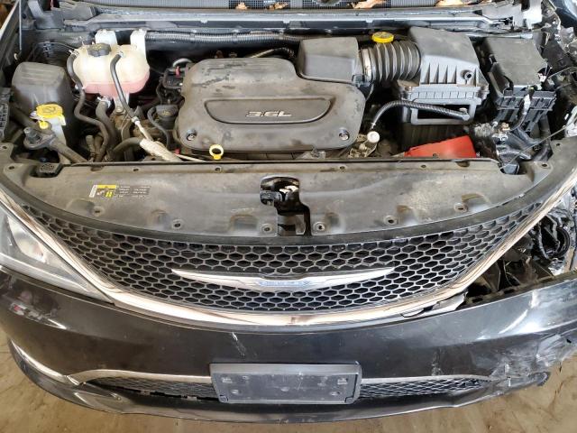 2C4RC1BG7HR759728 - 2017 CHRYSLER PACIFICA TOURING L შავი ფოტო 12