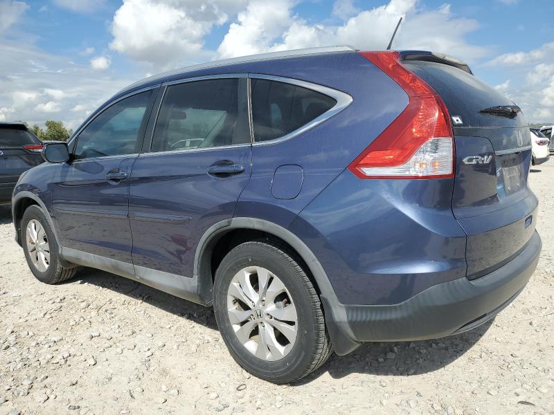 2HKRM3H71EH521186 - 2014 HONDA CR-V EXL 蓝色 照片 2