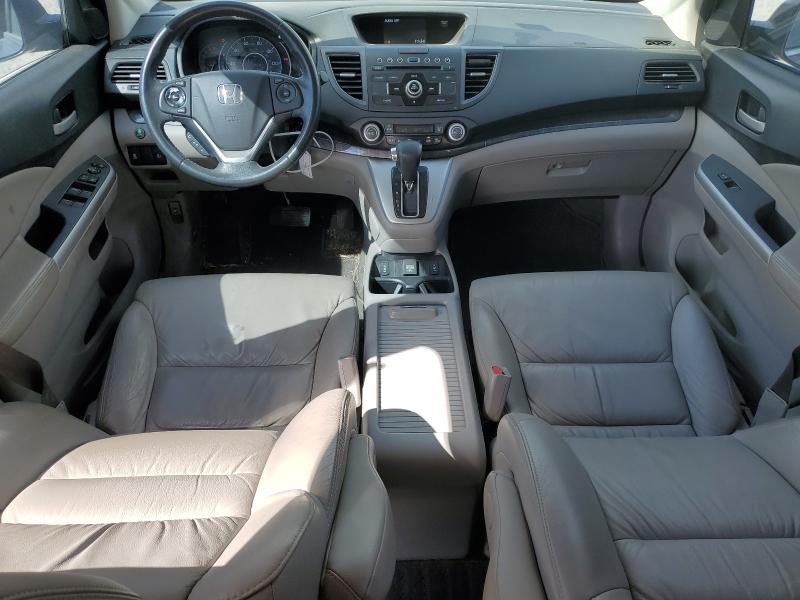 2HKRM3H71EH521186 - 2014 HONDA CR-V EXL 蓝色 照片 8