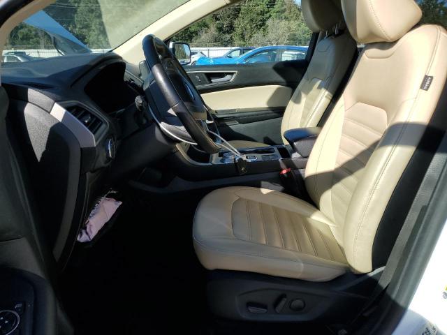 2FMPK4J97NBA08448 - 2022 FORD EDGE SEL WHITE photo 7