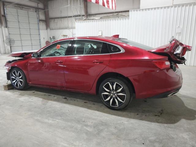 1G1ZG5ST6MF047083 - 2021 CHEVROLET MALIBU RS RED photo 2