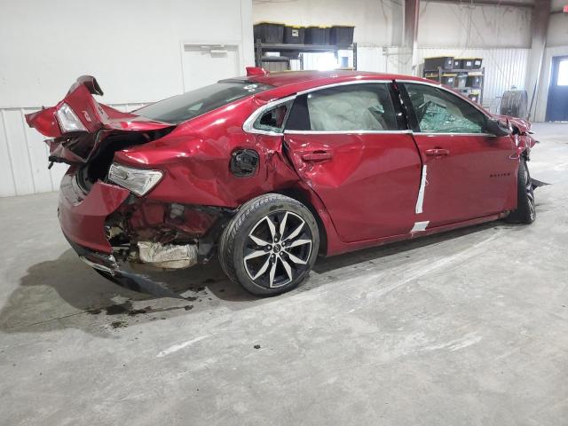 1G1ZG5ST6MF047083 - 2021 CHEVROLET MALIBU RS RED photo 3