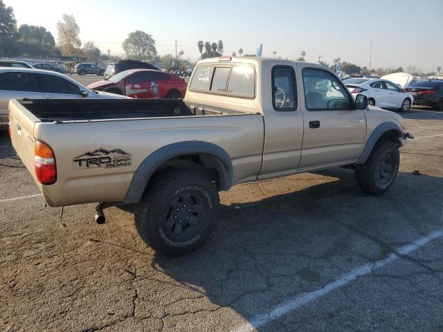 5TESN92N83Z180288 - 2003 TOYOTA TACOMA XTRACAB PRERUNNER ოქროსფერი ფოტო 3