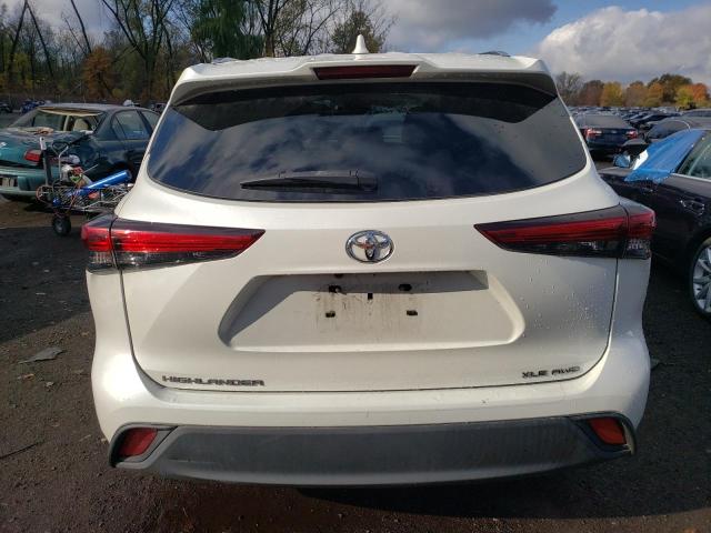 5TDGZRBH9LS504527 - 2020 TOYOTA HIGHLANDER XLE أبيض صورة 6