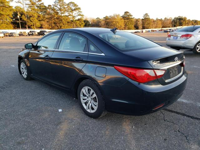 5NPEB4AC8BH010670 - 2011 HYUNDAI SONATA GLS Negro foto 2