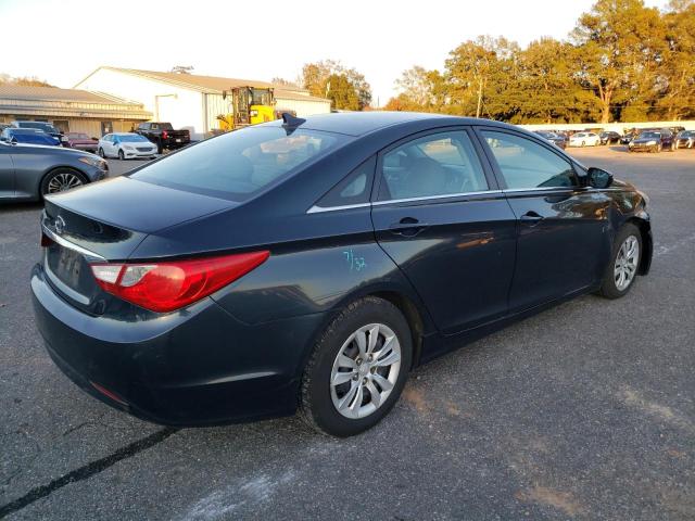 5NPEB4AC8BH010670 - 2011 HYUNDAI SONATA GLS Negro foto 3