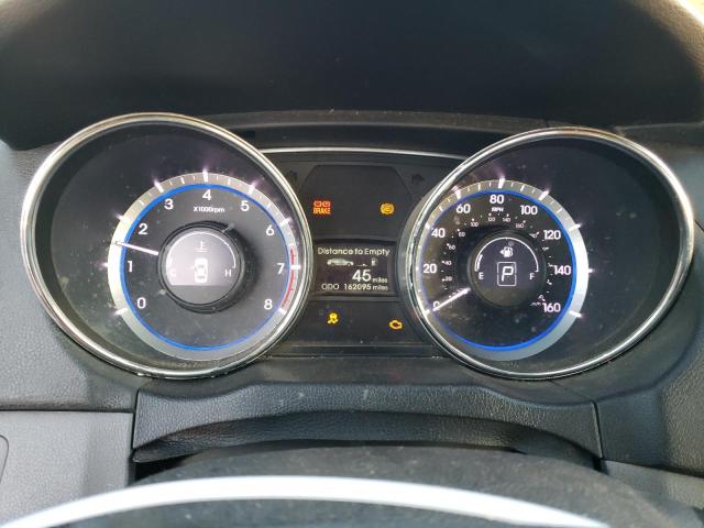 5NPEB4AC8BH010670 - 2011 HYUNDAI SONATA GLS Negro foto 9