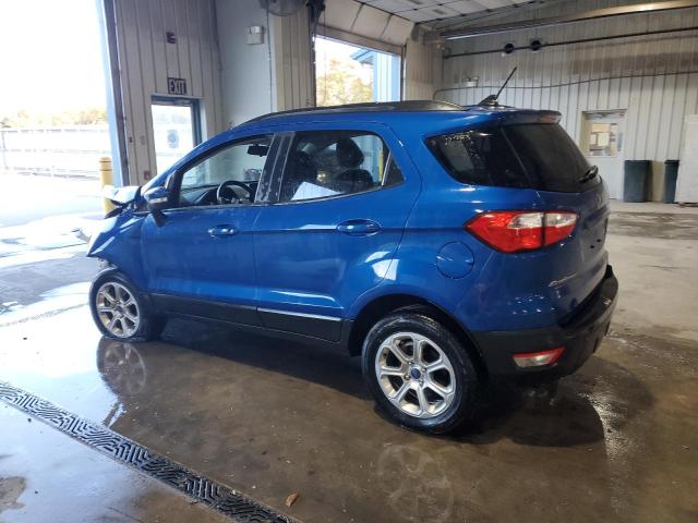 MAJ6S3GL2KC294322 - 2019 FORD ECOSPORT SE Bleu photo 2