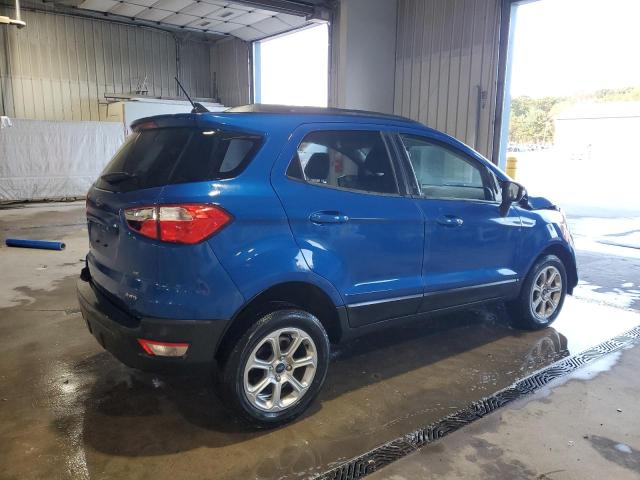 MAJ6S3GL2KC294322 - 2019 FORD ECOSPORT SE Bleu photo 3