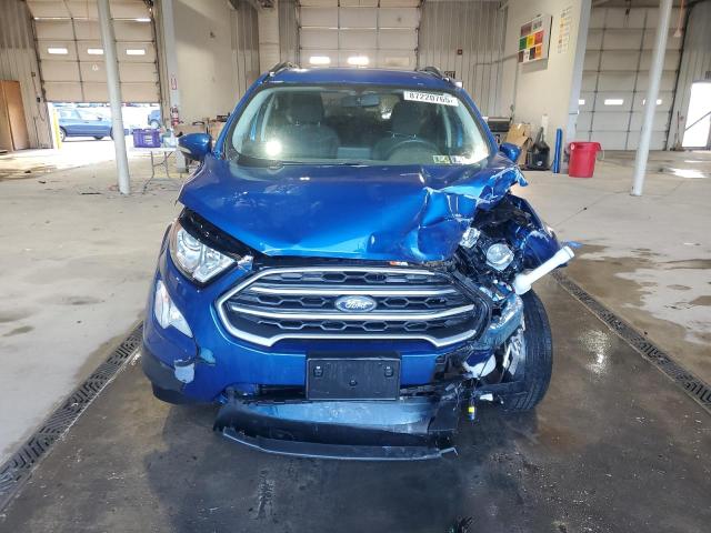 MAJ6S3GL2KC294322 - 2019 FORD ECOSPORT SE Bleu photo 5