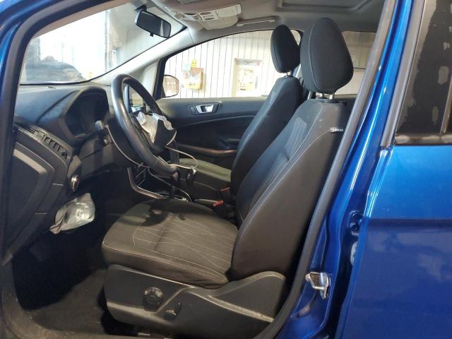 MAJ6S3GL2KC294322 - 2019 FORD ECOSPORT SE Bleu photo 7