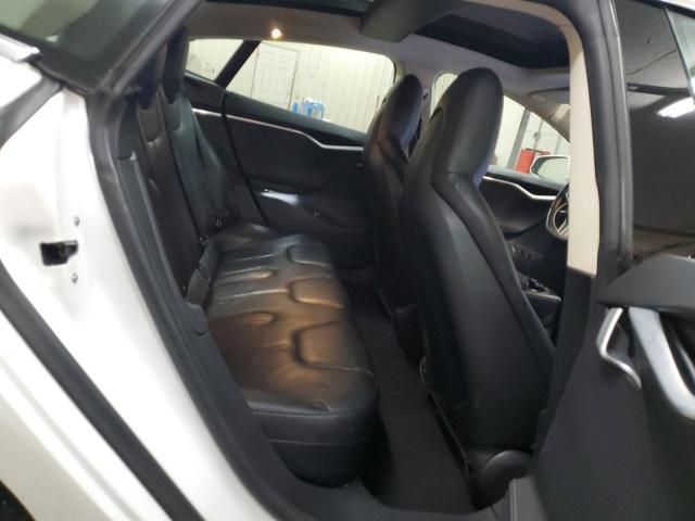 5YJSA1H13EFP56519 - 2014 TESLA MODEL S 白色 照片 10