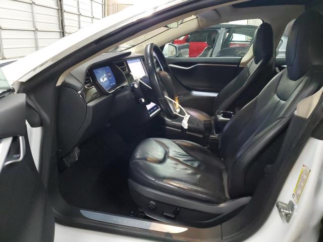 5YJSA1H13EFP56519 - 2014 TESLA MODEL S 白色 照片 7