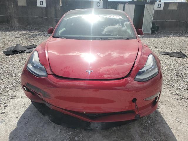 5YJ3E1EA2JF020291 - 2018 TESLA MODEL 3 红色 照片 5