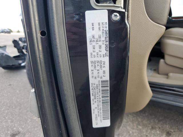 2C4RC1CG7FR526590 - 2015 CHRYSLER TOWN & COU TOURING L BLACK photo 13