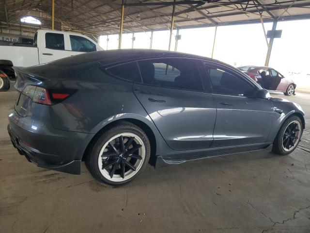 5YJ3E1EB6NF131683 - 2022 TESLA MODEL 3 Сірий фото 3