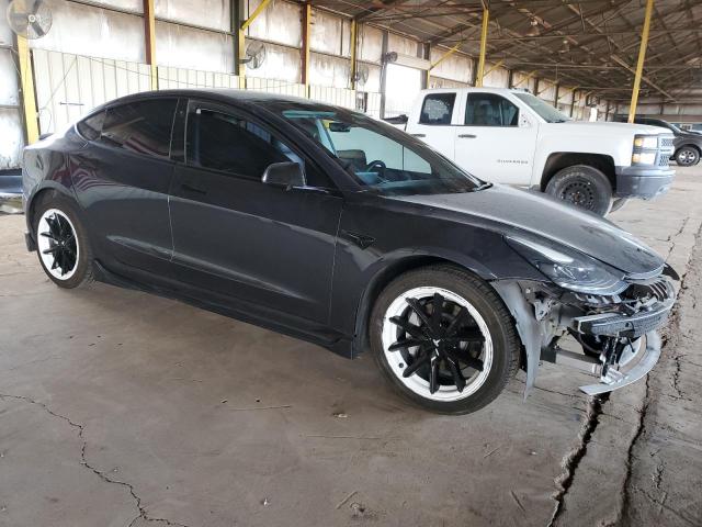 5YJ3E1EB6NF131683 - 2022 TESLA MODEL 3 Сірий фото 4