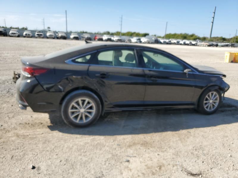 5NPE24AF4KH808643 - 2019 HYUNDAI SONATA SE BLACK photo 3