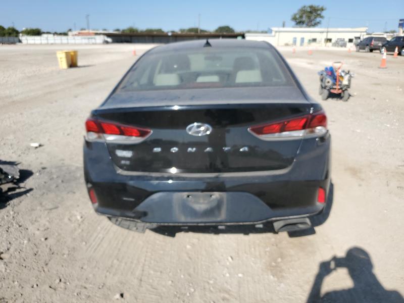 5NPE24AF4KH808643 - 2019 HYUNDAI SONATA SE BLACK photo 6