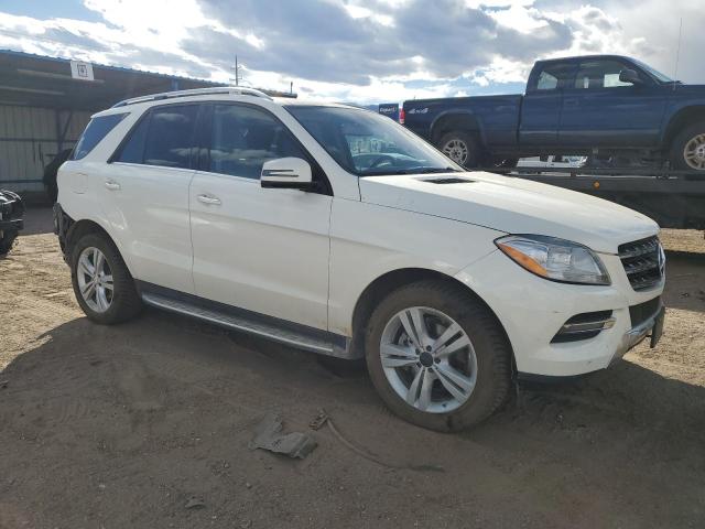 4JGDA5HB9EA314941 - 2014 MERCEDES-BENZ ML 350 4MATIC WHITE photo 4