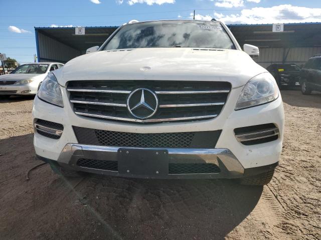 4JGDA5HB9EA314941 - 2014 MERCEDES-BENZ ML 350 4MATIC WHITE photo 5
