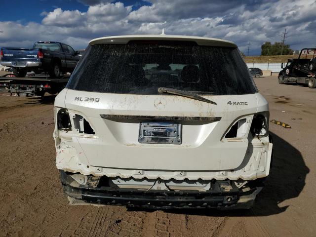 4JGDA5HB9EA314941 - 2014 MERCEDES-BENZ ML 350 4MATIC WHITE photo 6