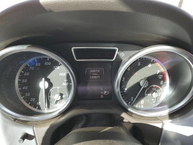 4JGDA5HB9EA314941 - 2014 MERCEDES-BENZ ML 350 4MATIC WHITE photo 9