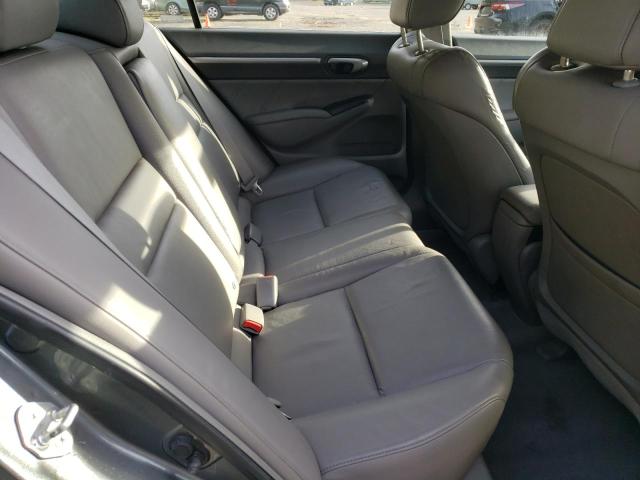 1HGFA16949L016377 - 2009 HONDA CIVIC EXL ნაცრისფერი ფოტო 10