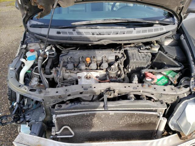 1HGFA16949L016377 - 2009 HONDA CIVIC EXL ნაცრისფერი ფოტო 11