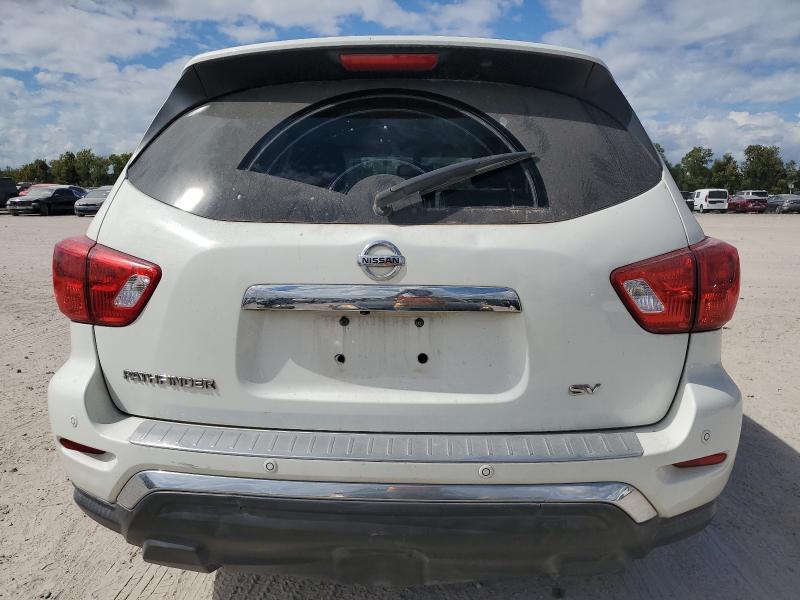5N1DR2MN8JC607977 - 2018 NISSAN PATHFINDER S WHITE photo 6