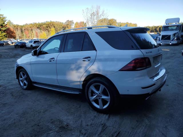 4JGDA5HB8JB174529 - 2018 MERCEDES-BENZ GLE 350 4MATIC WHITE photo 2