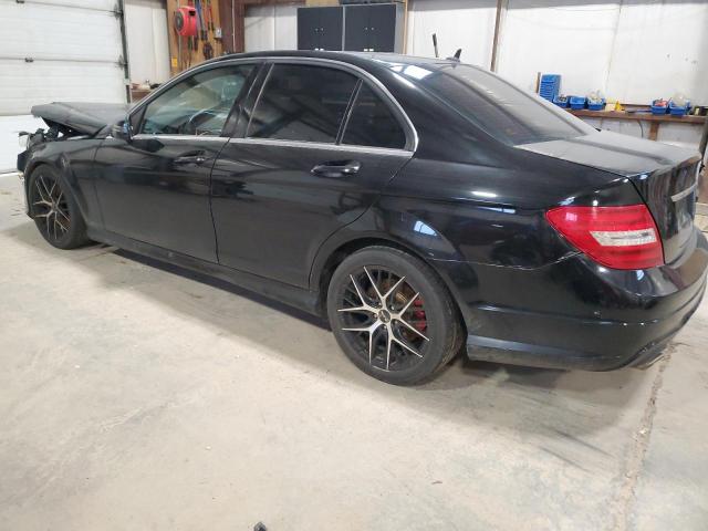 WDDGF8AB5DG103042 - 2013 MERCEDES-BENZ C 300 4MATIC BLACK photo 2