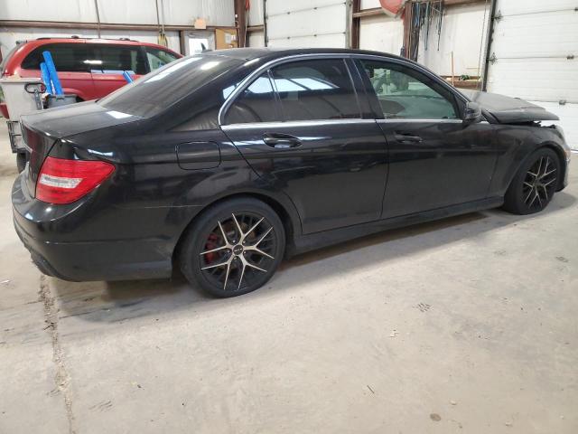 WDDGF8AB5DG103042 - 2013 MERCEDES-BENZ C 300 4MATIC BLACK photo 3